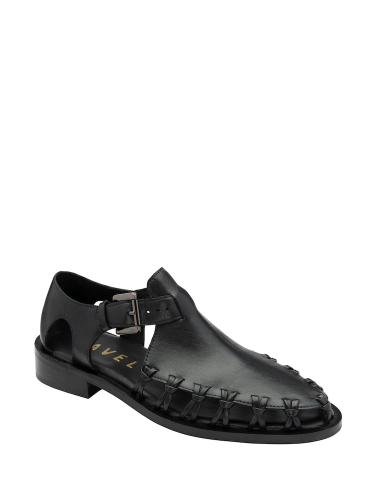 Ravel Black Leather Shoes - Image 1 of 4