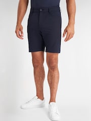 Pantalones cortos azules elásticos en 4 direcciones Genius de Calvin Klein Golf - Imagen 1 de 1