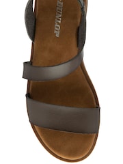 Cinza - Sandálias Dunlop com fivela dupla - Imagem 4 de 4