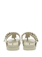 Dunlop Green Toe-Post Footbed Sandals - Image 3 of 4