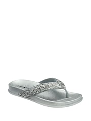 Dunlop Silver Toe-Post Sandals - Image 1 of 4