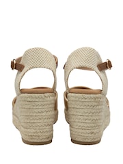 Dunlop Gold Wedge Shoes - Image 3 of 4