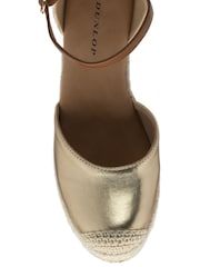 Dunlop Gold Wedge Shoes - Image 4 of 4
