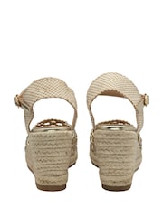 Dunlop Gold Wedge Shoes - Image 3 of 4