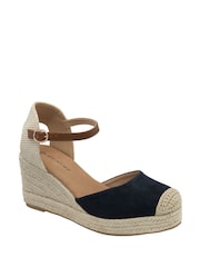 Dunlop Blue Wedge Shoes - Image 1 of 4