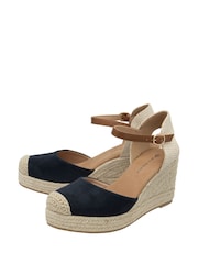 Dunlop Blue Wedge Shoes - Image 2 of 4