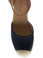 Dunlop Blue Wedge Shoes - Image 4 of 4
