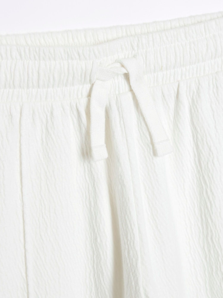 River Island White Boys Textured Revere Shirt Set - Image 3 of 4