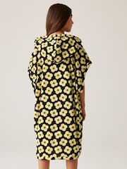 Regatta Black Orla Kiely Girls Towel Robe - Image 2 of 7