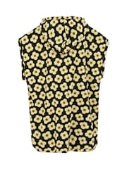 Regatta Black Orla Kiely Girls Towel Robe - Image 6 of 7