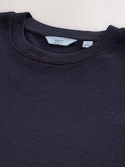 Morado - Corte amplio - Camiseta de tejido grueso - Imagen 8 de 8