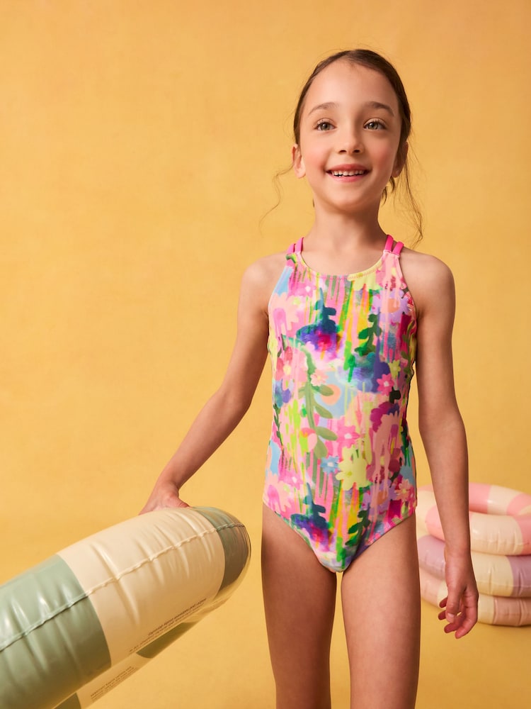 Arcoíris - Double Strap Swimsuit (3-16yrs) - Imagen 1 de 6 Arcoíris - Double Strap Swimsuit (3-16yrs) - Imagen 1 de 6