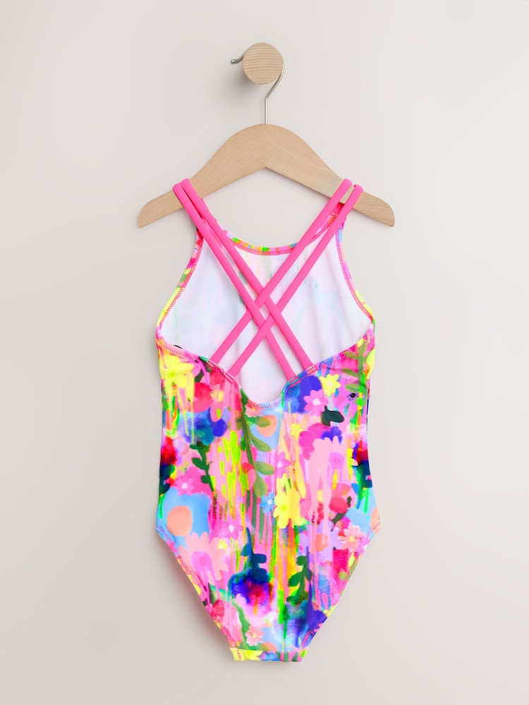 Rainbow Double Strap Swimsuit (3-16yrs) - Image 5 of 7