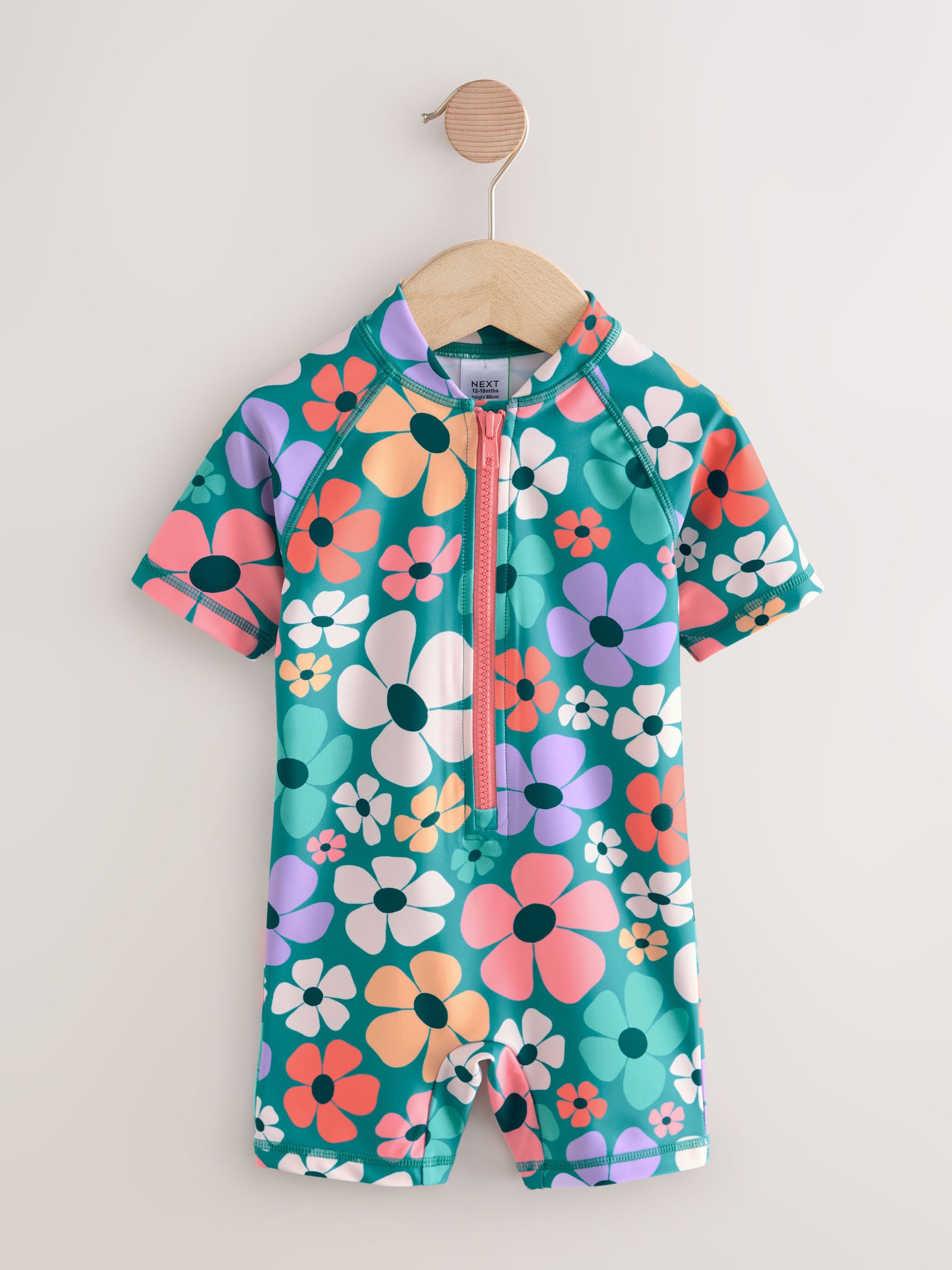 Buy Stampy Floral Sunsafe Swimsuit (3mths-10yrs) from Next USA