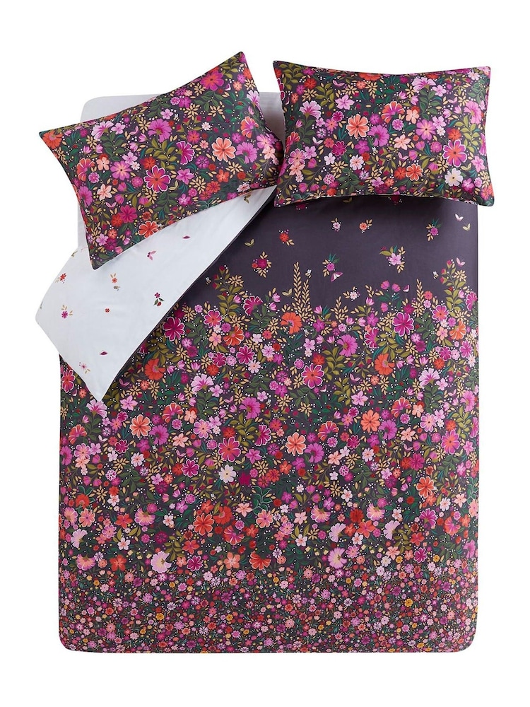 Sara Miller Ditsy Floral Reversible Duvet Cover and Pillowcase Set - Image 6 of 6