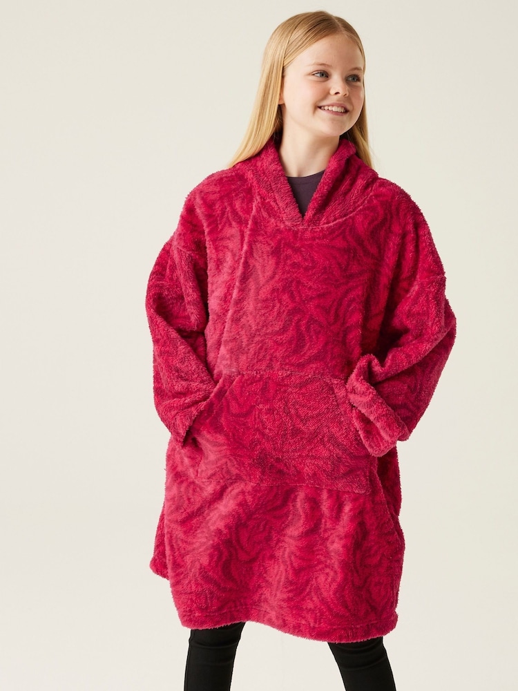 Regatta Pink Kids Cosy Poncho - Image 1 of 6 Regatta Pink Kids Cosy Poncho - Image 1 of 6