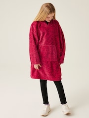 Regatta Pink Kids Cosy Poncho - Image 3 of 6