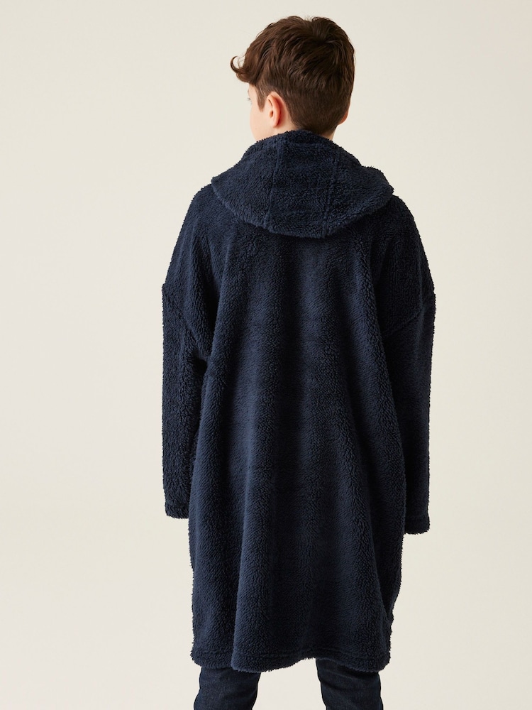 Regatta Blue Kids Cosy Poncho - Image 2 of 6