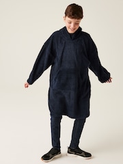 Regatta Blue Kids Cosy Poncho - Image 3 of 6