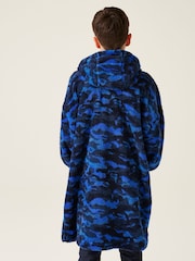Regatta Blue Kids Cosy Poncho - Image 2 of 6