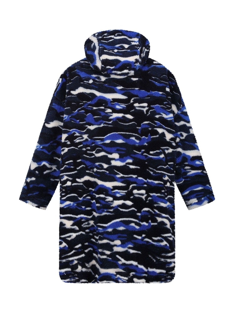 Regatta Blue Kids Cosy Poncho - Image 6 of 6