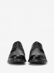 Cole Haan Mens Wide Fit Original Grand Wingtip Oxford Brown Shoes - Image 3 of 6