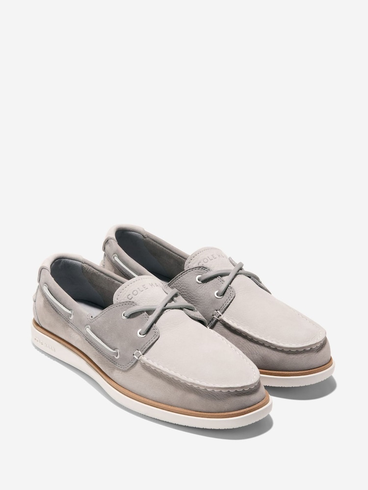 Cole Haan Mens GrandPro Windward Boat Shoes - Image 2 of 7 Cole Haan Mens GrandPro Windward Boat Shoes - Image 2 of 7