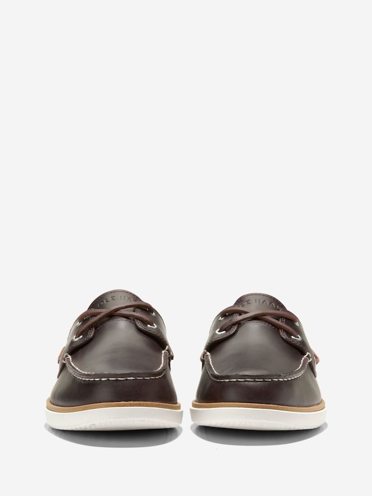 Cole Haan Mens GrandPro Windward Boat Shoes - Image 2 of 6