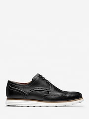 Cole Haan Men Originalgrand Wingtip Oxford Black Shoes - Image 1 of 5