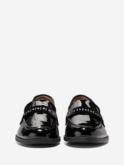 Cole Haan Womens Stassi Embelliished Black Loafers - Image 3 of 7
