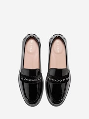Cole Haan Womens Stassi Embelliished Black Loafers - Image 5 of 7