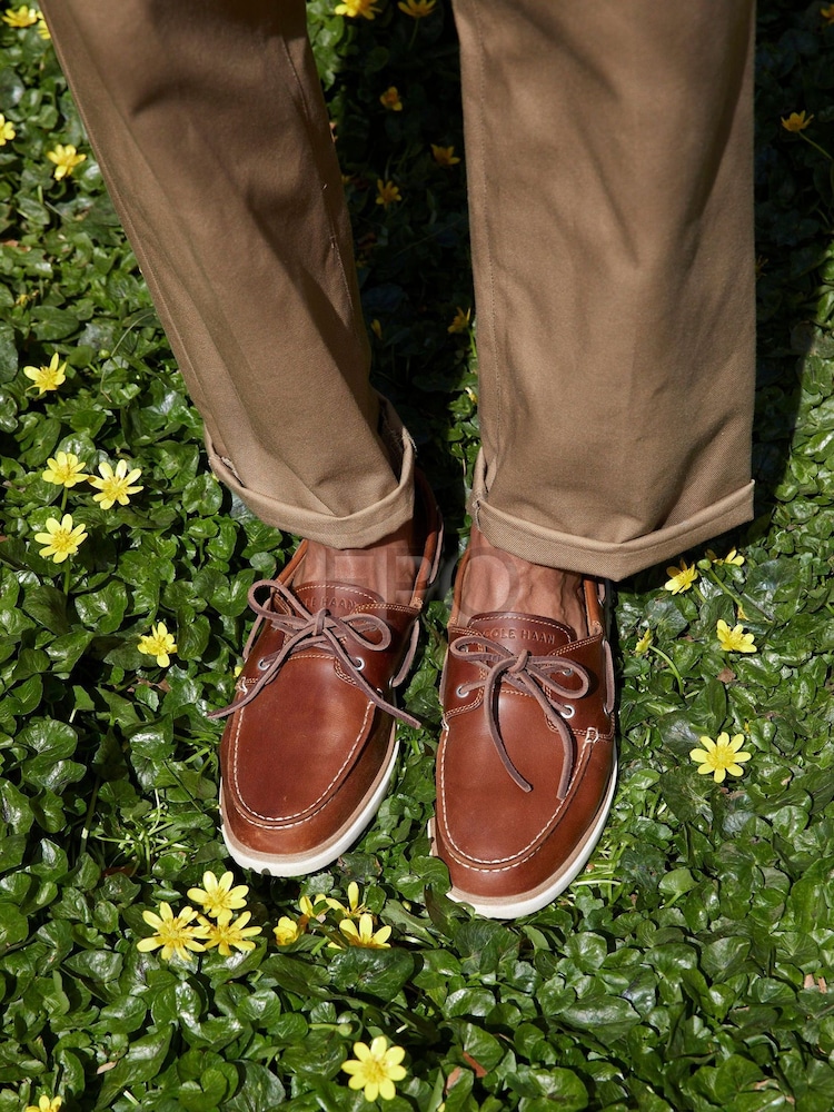 Cole Haan Mens GrandPro Windward Boat Shoes - Image 1 of 7