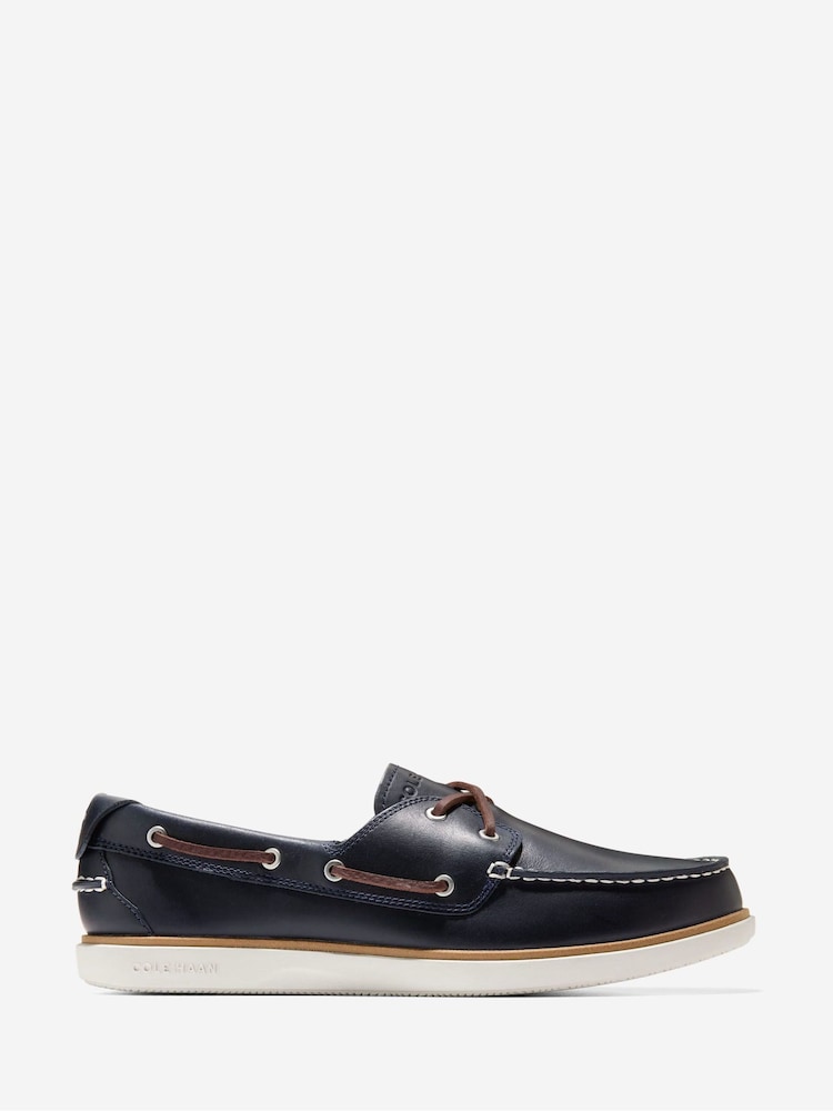 Cole Haan Mens GrandPro Windward Boat Shoes - Image 1 of 6 Cole Haan Mens GrandPro Windward Boat Shoes - Image 1 of 6