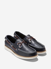 Cole Haan Mens GrandPro Windward Boat Shoes - Image 2 of 6