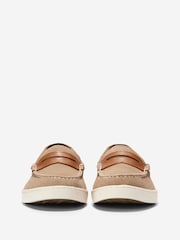 Cole Haan Mens Nantucket Penny Brown Loafers - Image 3 of 6
