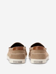 Cole Haan Mens Nantucket Penny Brown Loafers - Image 4 of 6