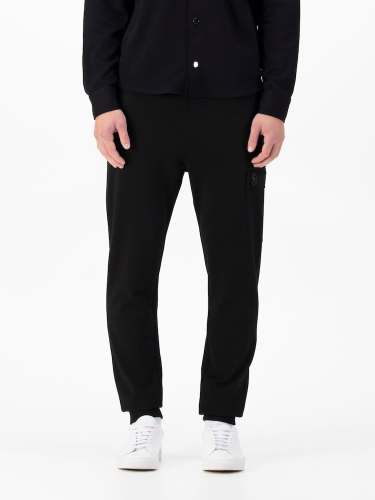Luke 1977 Rooted Black Joggers - Image 1 of 7