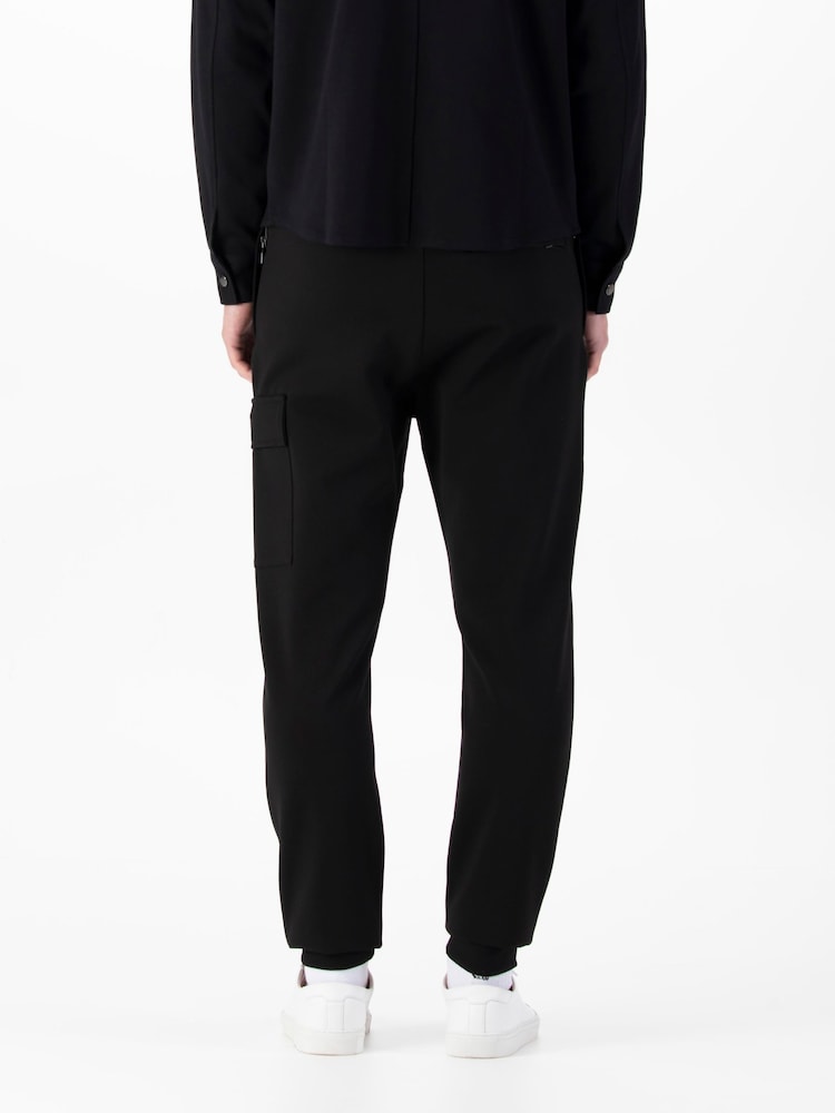 Luke 1977 Rooted Black Joggers - Image 2 of 7