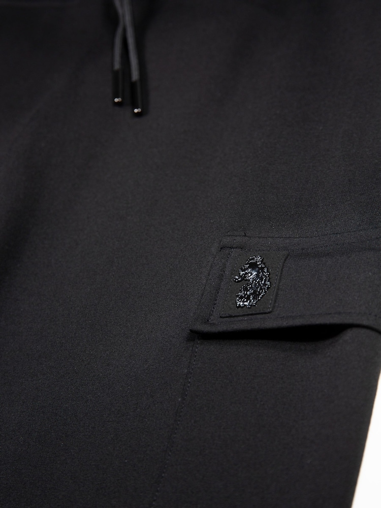 Luke 1977 Rooted Black Joggers - Image 7 of 7
