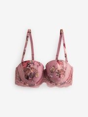 B by Ted Baker Pink Floral Multi Way DD Bra - Image 6 of 9