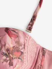 B by Ted Baker Pink Floral Multi Way DD Bra - Image 8 of 9