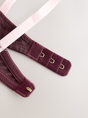 B by Ted Baker Aubergine Purple Floral Triple Boost Bra - Image 8 of 8