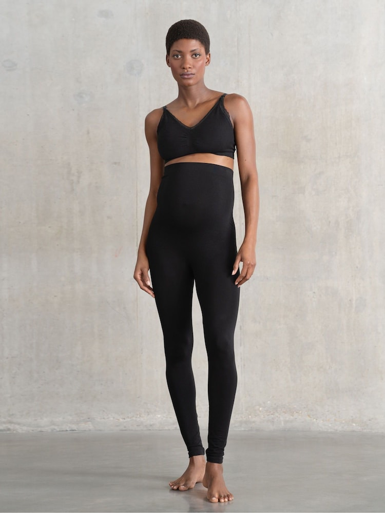 Seraphine Overbump Black Leggings - Image 1 of 3