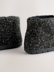 Grey Knitted Boot Slippers - Image 7 of 7