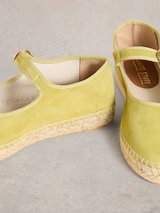 White Stuff Green Mary Jane Espadrilles - Image 4 of 4