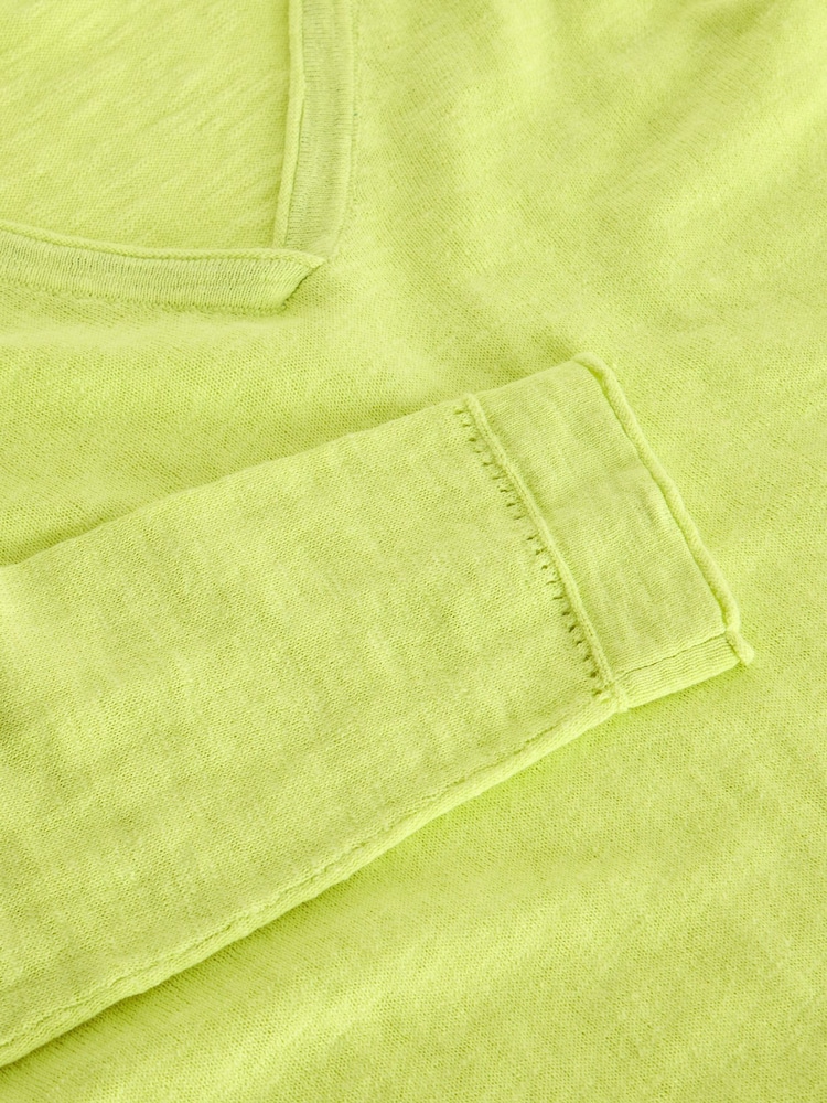 White Stuff Yellow Naria Jumper - Image 6 of 6