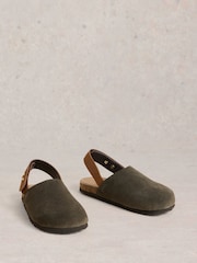 White Stuff Green Mary Slingback Footbed Sandals - Image 2 of 4