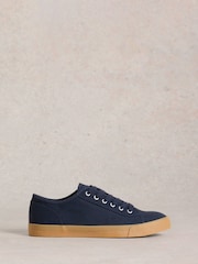 White Stuff Blue Peter Plimsoll Trainers - Image 1 of 4