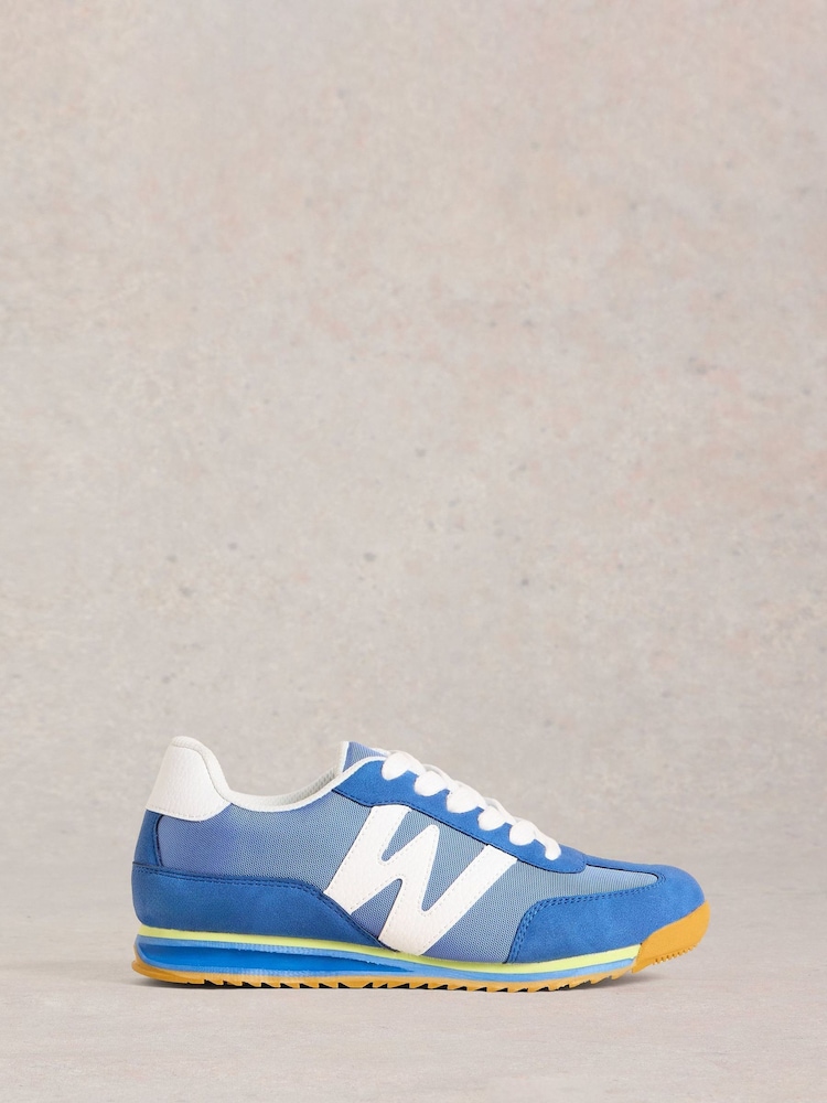 White Stuff Blue Lucy Trainers - Image 2 of 5