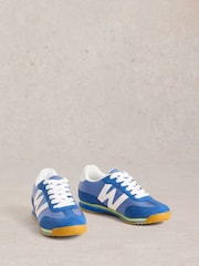 White Stuff Blue Lucy Trainers - Image 3 of 5